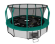 Батут UNIX line SUPREME GAME 12 ft (green)
