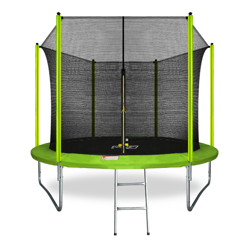 Батут Arland 10FT с внутренней страховочной сеткой и лестницей