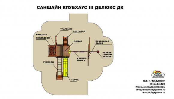Саншайн Фанхаус III Делюкс ДК