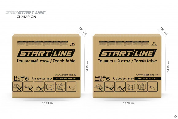 Теннисный стол Start Line Champion Black
