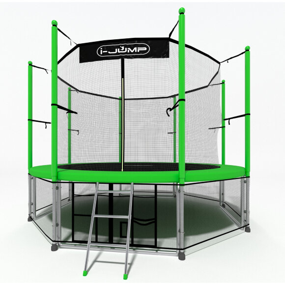  Батут i-Jump 10Ft Green